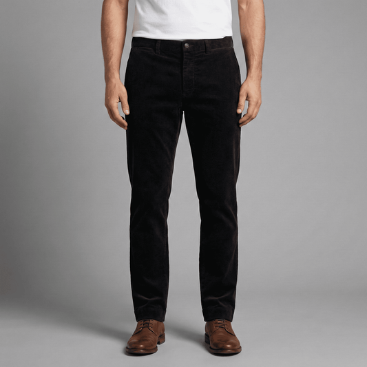 Andover Slim Fit Stretch Corduroy Trousers