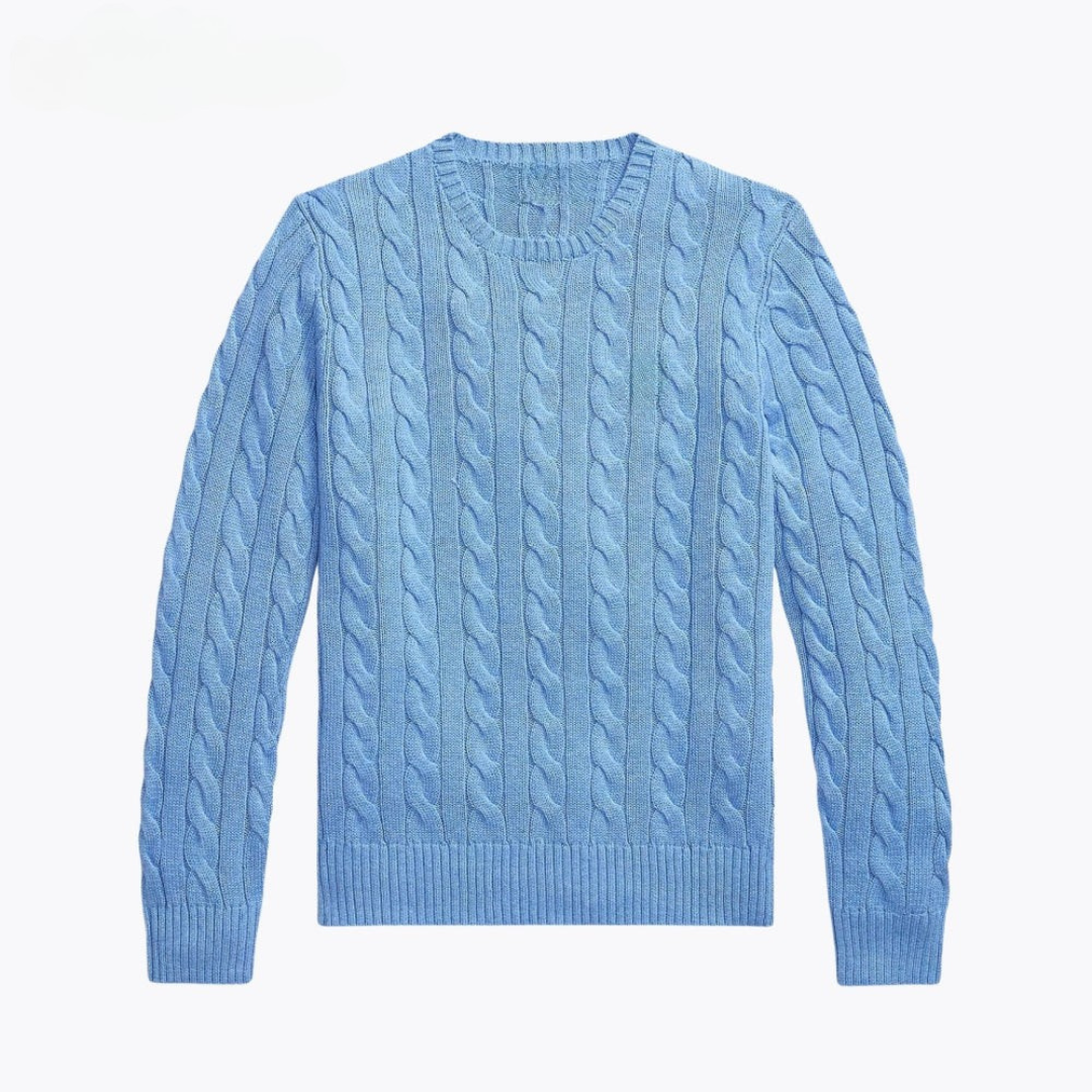Cable-Knit Cotton Jumper
