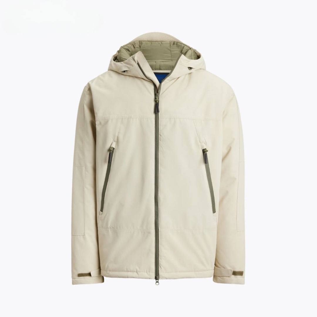 Insulated Padded Hooded Jacket