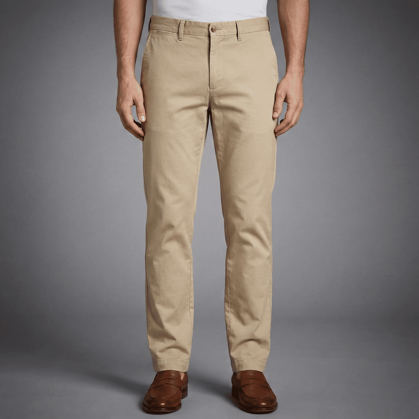 Bedford Washed Chino Trousers
